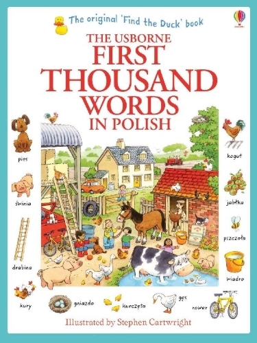 Buchcover und Innenansicht für das Buch: First Thousand Words in Polish