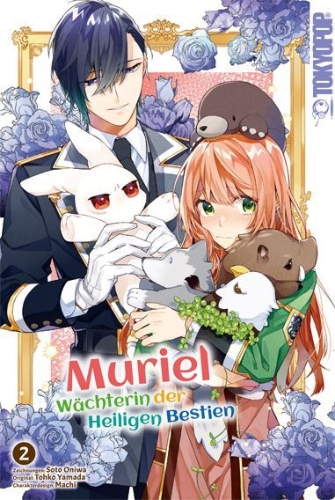 Buchcover und Innenansicht für das Buch: Muriel - Wächterin der Heiligen Bestien 02