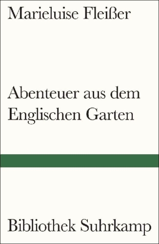 Buchcover und Innenansicht für das Buch: Abenteuer aus dem Englischen Garten
