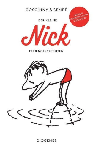 Buchcover und Innenansicht für das Buch: Der kleine Nick - Feriengeschichten