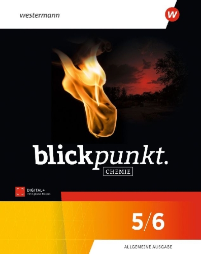 Buchcover und Innenansicht für das Buch: Blickpunkt Chemie. Schulbuch 5/6. Allgemeine Ausgabe 2026