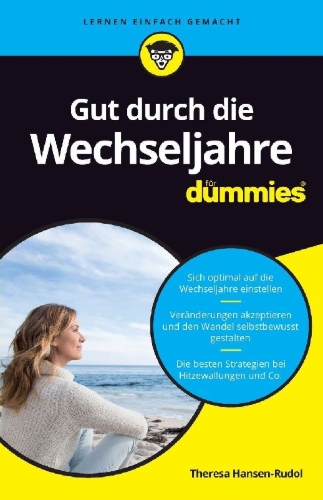 Buchcover und Innenansicht für das Buch: Gut durch die Wechseljahre für Dummies