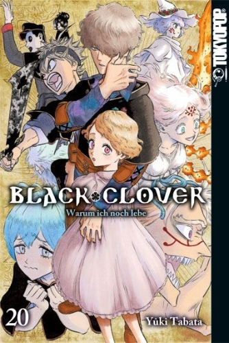 Buchcover und Innenansicht für das Buch: Black Clover 20