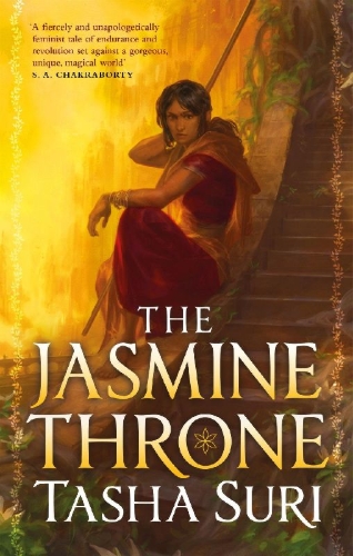 Buchcover und Innenansicht für das Buch: The Jasmine Throne