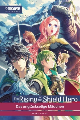 Buchcover und Innenansicht für das Buch: The Rising of the Shield Hero Light Novel 06