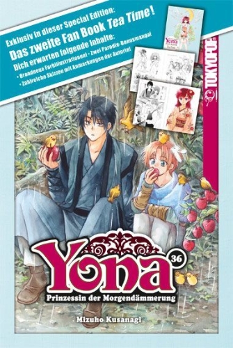 Buchcover und Innenansicht für das Buch: Yona - Prinzessin der Morgendämmerung 36 - Special Edition