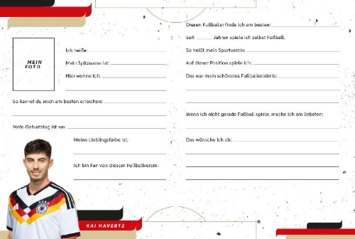 Buchcover und Innenansicht für das Buch: DFB: Meine Freunde