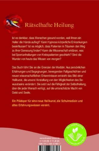 Buchcover und Innenansicht für das Buch: Das heilende Bewusstsein