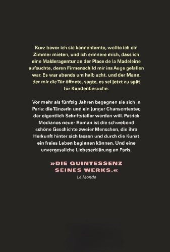 Buchcover und Innenansicht für das Buch: La Danseuse