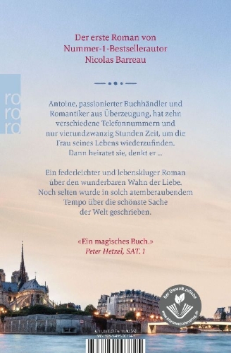 Buchcover und Innenansicht für das Buch: Die Frau meines Lebens