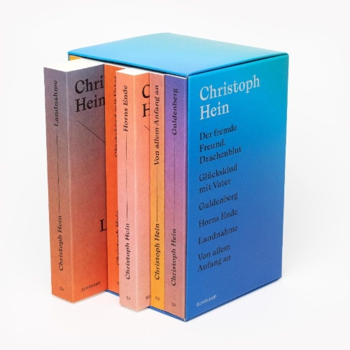Buchcover und Innenansicht für das Buch: Christoph Hein Jubiläumsedition