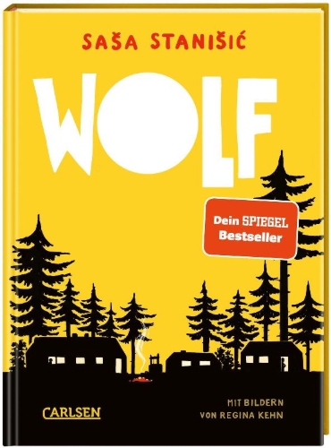 Buchcover und Innenansicht für das Buch: Wolf