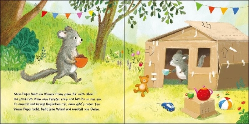Buchcover und Innenansicht für das Buch: So toll ist mein Papa!