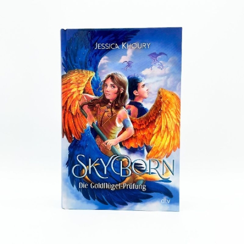 Buchcover und Innenansicht für das Buch: Sparrow Rising - Skyborn 1