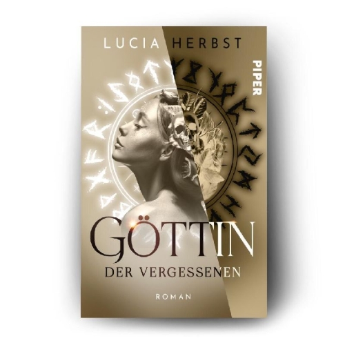 Buchcover und Innenansicht für das Buch: Göttin der Vergessenen