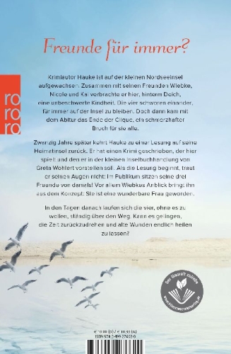 Buchcover und Innenansicht für das Buch: Wiedersehen in der kleinen Inselbuchhandlung