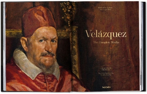 Buchcover und Innenansicht für das Buch: Velázquez. Das vollständige Werk