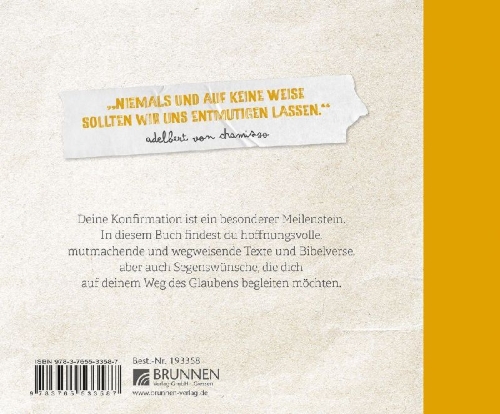 Buchcover und Innenansicht für das Buch: Auf all deinen Wegen - Geschenkbuch