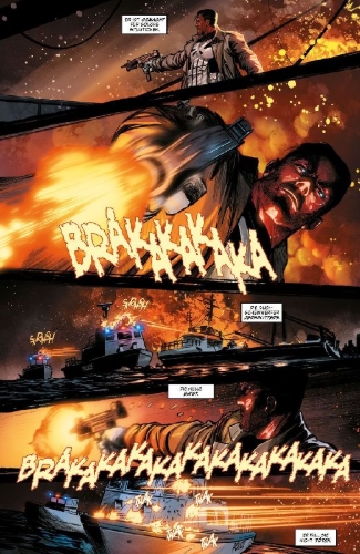 Buchcover und Innenansicht für das Buch: Punisher: Red Band (2025) #1-#5