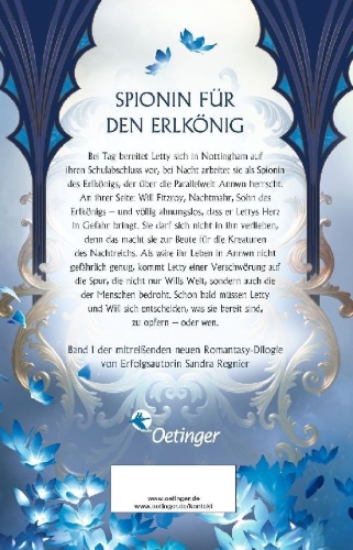 Buchcover und Innenansicht für das Buch: Der Prinz des Nachtreichs 1. Midnight Spy