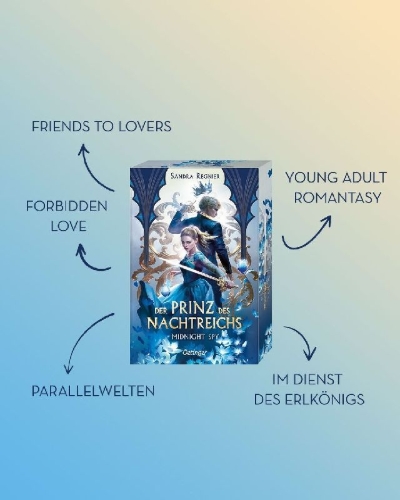 Buchcover und Innenansicht für das Buch: Der Prinz des Nachtreichs 1. Midnight Spy