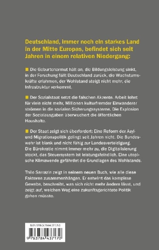 Buchcover und Innenansicht für das Buch: Deutschland auf der schiefen Bahn