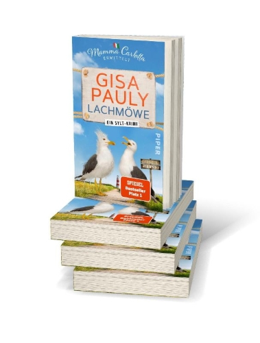 Buchcover und Innenansicht für das Buch: Lachmöwe