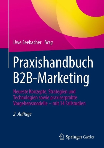 Buchcover und Innenansicht für das Buch: B2B Marketing