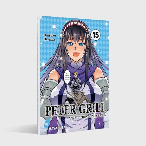 Buchcover und Innenansicht für das Buch: Peter Grill to Kenja no Jikan