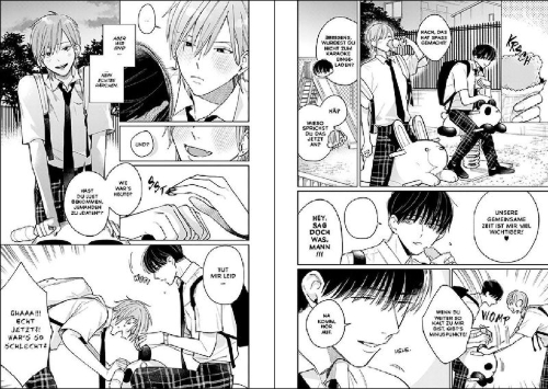 Buchcover und Innenansicht für das Buch: Gyaru-kun no Koi wa Kitto