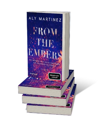 Buchcover und Innenansicht für das Buch: From the Embers
