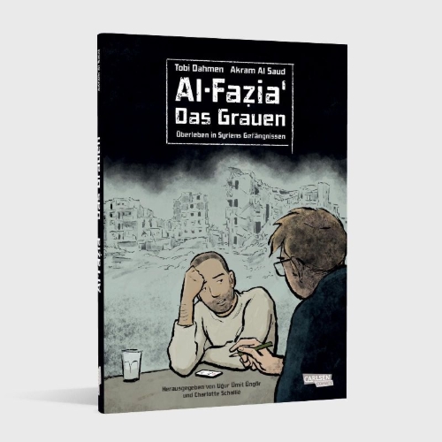 Buchcover und Innenansicht für das Buch: Al-Fazia'a ¿¿¿¿ ¿¿ : The Life of a Detainee in Assad's Prisons