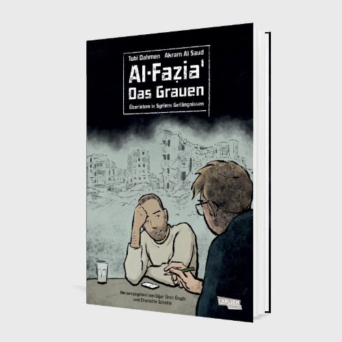 Buchcover und Innenansicht für das Buch: Al-Fazia'a ¿¿¿¿ ¿¿ : The Life of a Detainee in Assad's Prisons