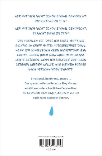 Buchcover und Innenansicht für das Buch: Invisible