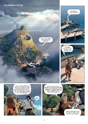 Buchcover und Innenansicht für das Buch: Aquablue - New Era. Band 6