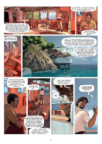 Buchcover und Innenansicht für das Buch: Aquablue - New Era. Band 6