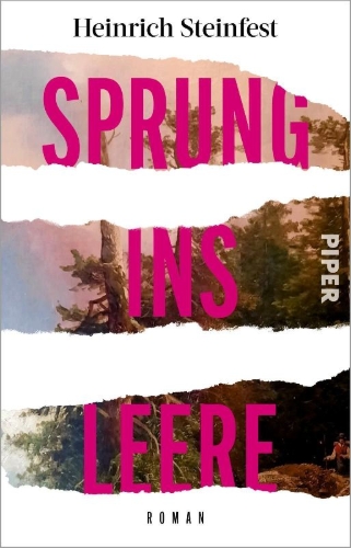 Buchcover und Innenansicht für das Buch: Sprung ins Leere