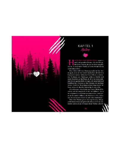 Buchcover und Innenansicht für das Buch: SCARS of the beautiful VILLAIN