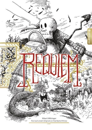 Buchcover und Innenansicht für das Buch: REQUIEM