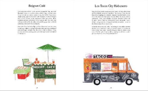 Buchcover und Innenansicht für das Buch: NYC Street Vendors