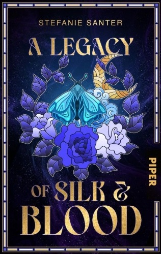 Buchcover und Innenansicht für das Buch: A Legacy of Silk and Blood