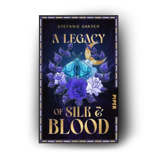 Buchcover und Innenansicht für das Buch: A Legacy of Silk and Blood
