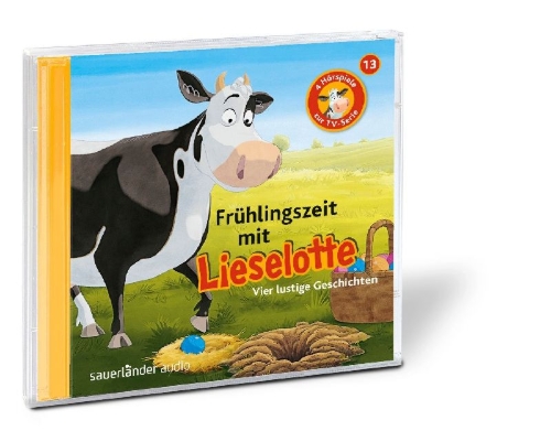 Buchcover und Innenansicht für das Buch: Frühlingszeit mit Lieselotte