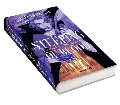 Buchcover und Innenansicht für das Buch: A Sleeping of Blood