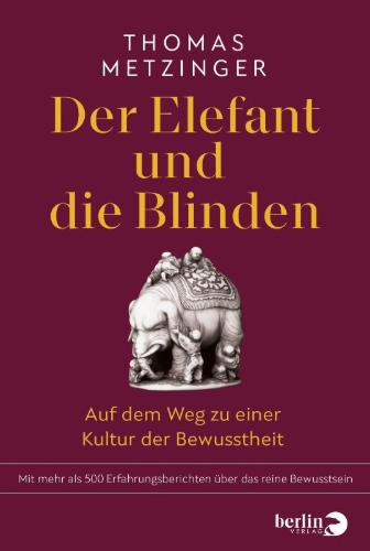 Buchcover und Innenansicht für das Buch: Der Elefant und die Blinden