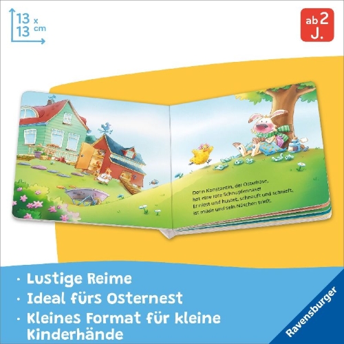 Buchcover und Innenansicht für das Buch: Osterfest im Hühnernest