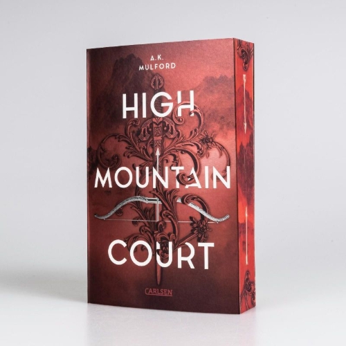 Buchcover und Innenansicht für das Buch: The Five Crowns of Okrith 1: High Mountain Court