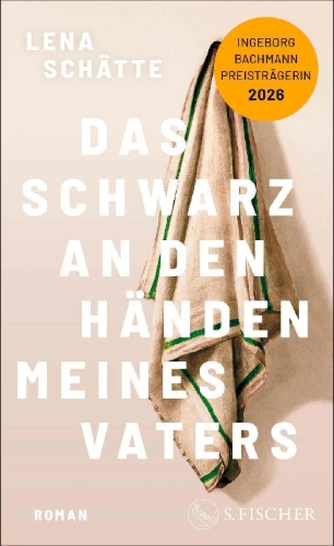 Buchcover und Innenansicht für das Buch: Das Schwarz an den Händen meines Vaters