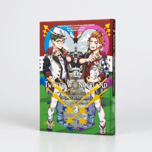 Buchcover und Innenansicht für das Buch: Twisted Wonderland
