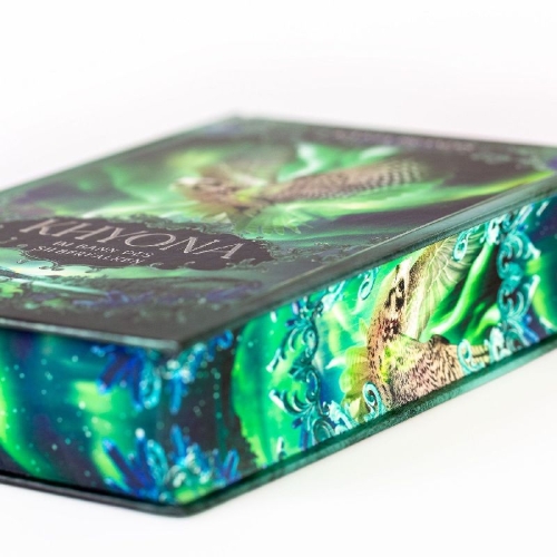 Buchcover und Innenansicht für das Buch: Khyona (1). Im Bann des Silberfalken
